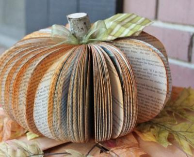 Take and Make Book Pumpkins.