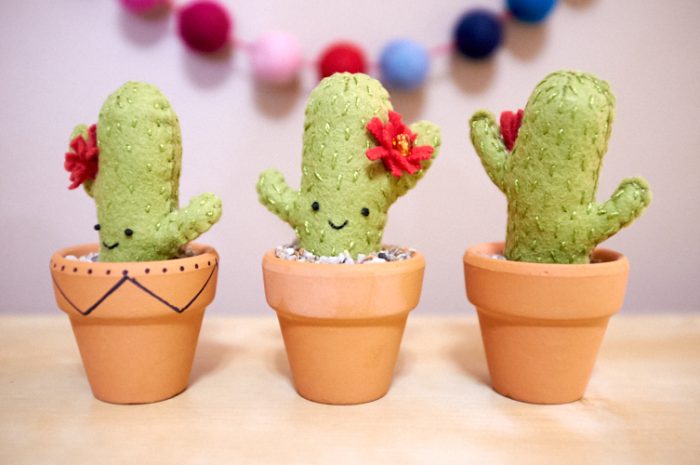  Felt Cacti craft