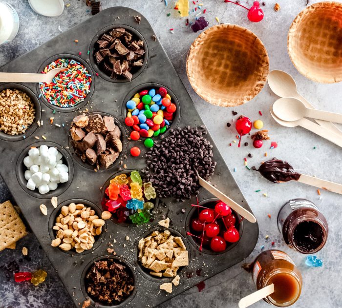  Ice Cream Toppings.