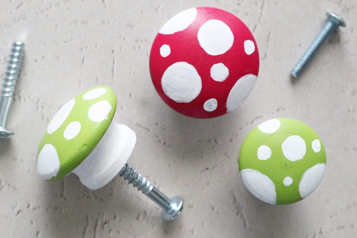 Upcycled Mushroom Magnets.