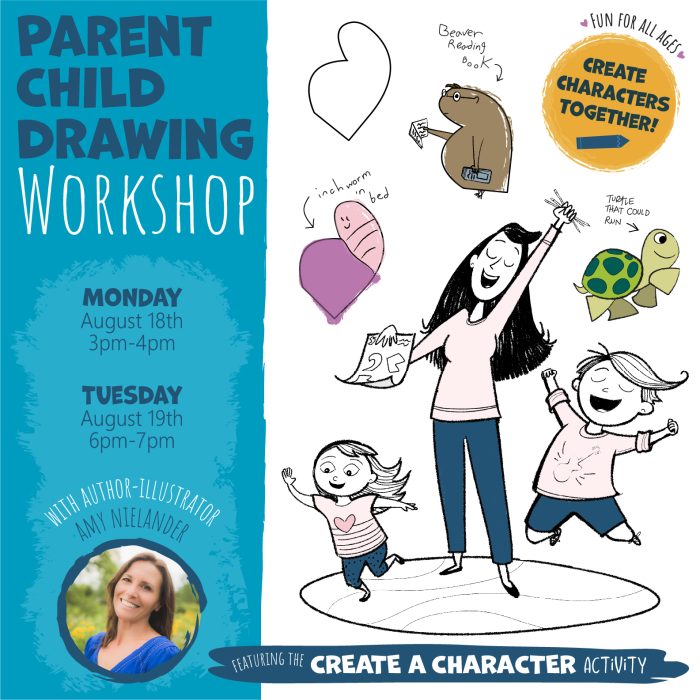 Parent Child Drawing Workshop with Amy Nielander.