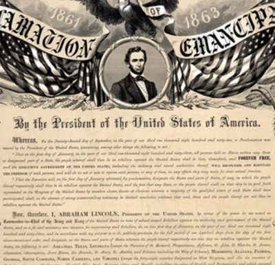 Juneteenth a proclamation commemorating the freedom of former enslaved African Americans from Galveston, Texas. On June 19, 1865.