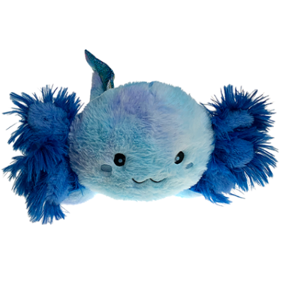 Stuffed animal Axolotl.