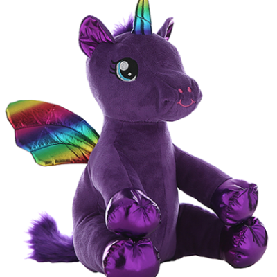 Stuffed animal unicorn.