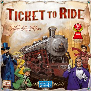 Ticket to Ride Board Game.