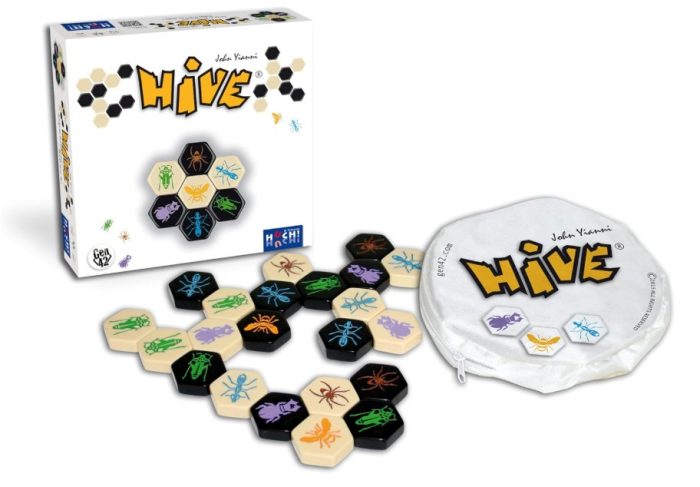 Image of the Hive Board Game.