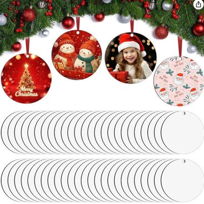 sublimated ornaments