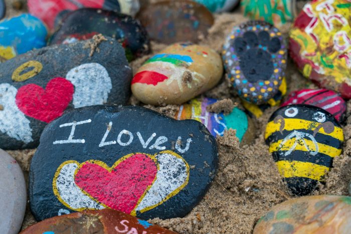 Painted Rocks.