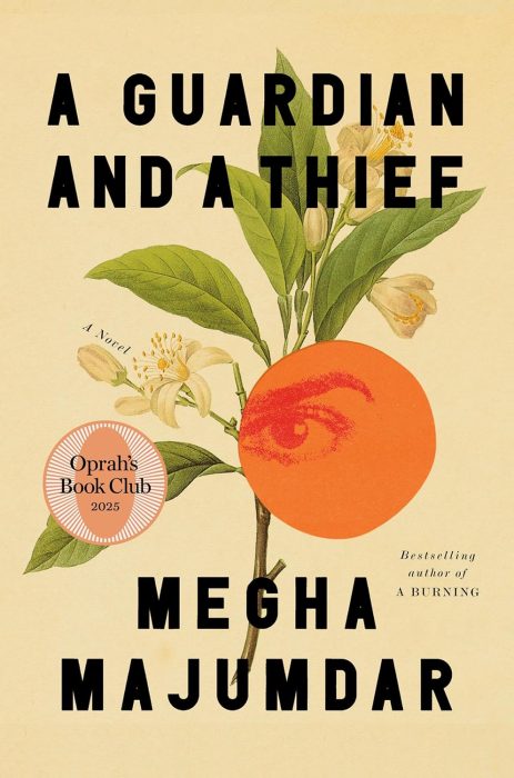 A Guardian and a Thief by Megha Majumdar book cover.