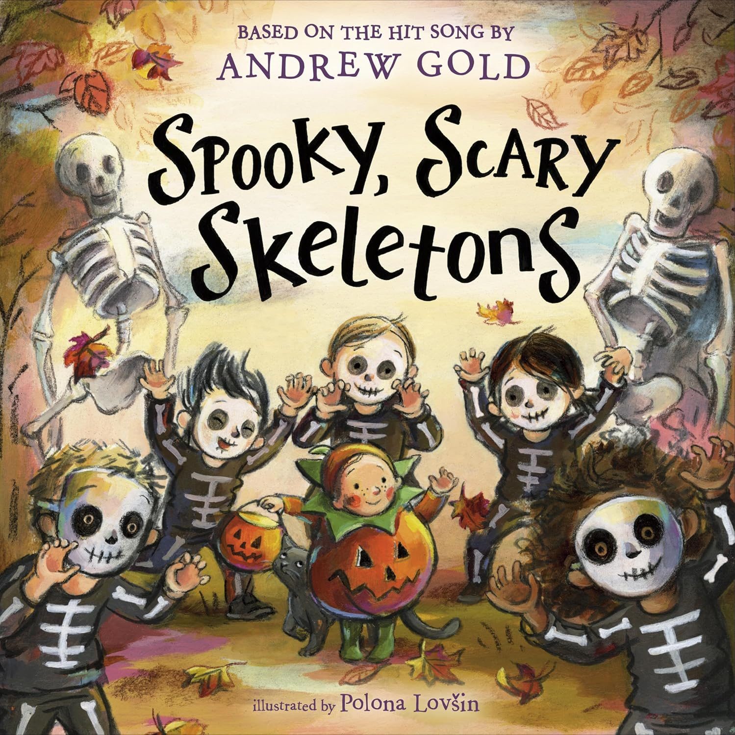 Booooo-k Walk Spooky, Scary Skeletons by Andrew Gold