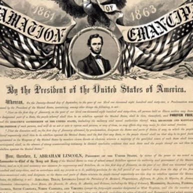 Juneteeth Program-Image1.png Juneteenth a proclamation commemorating the freedom of former enslaved African Americans from Galveston, Texas. On June 19, 1865.