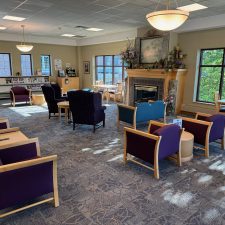 Northville District Library reading area.