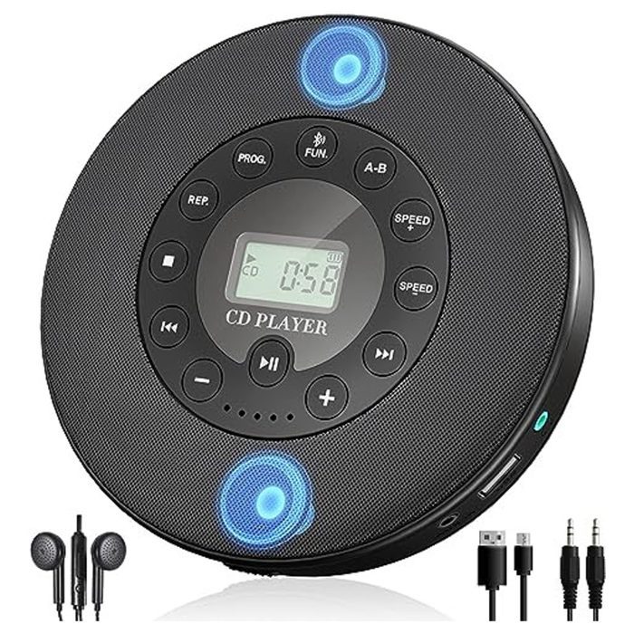 Portable Bluetooth CD Player Portable Bluetooth CD Player