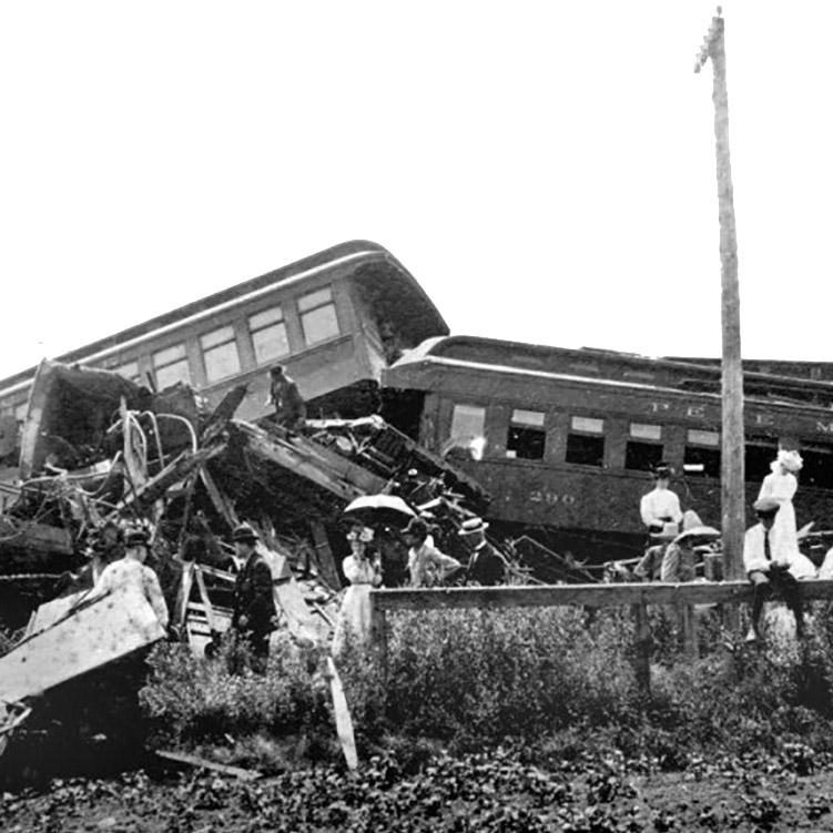 Image of Great Salem Train Wreck of 1907.