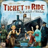 Ticket to Ride Rails and Sails Board Game Ticket to Ride Rails and Sails Board Game.