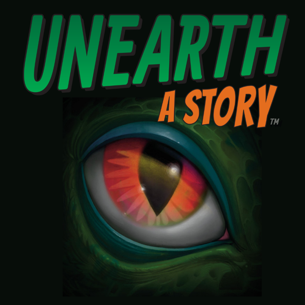 Unearth a Story Summer Reading graphic.